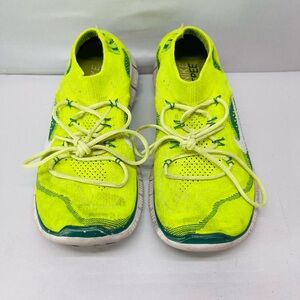 Womens Nike‎ Free 5.0 Neon Electric Green Shoes Sz 7.5
